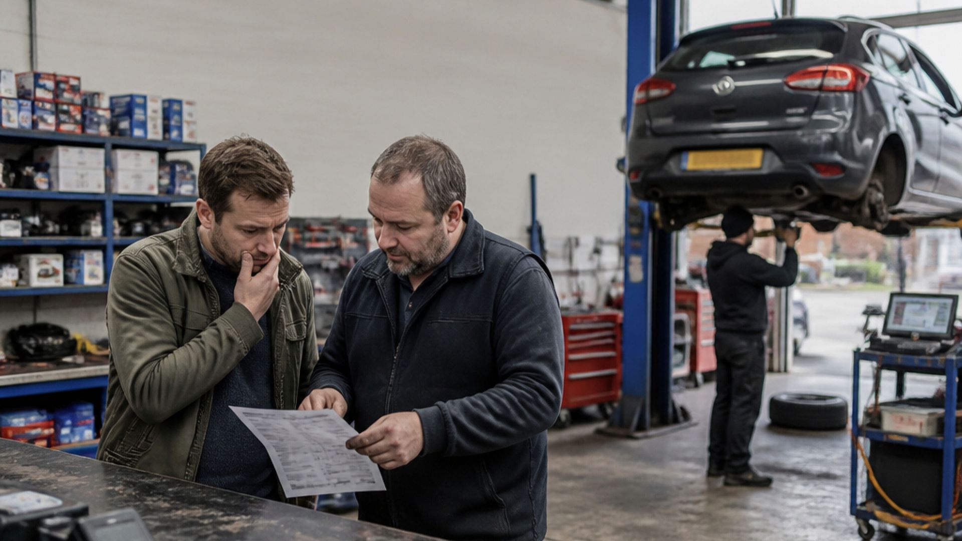 Can you drive an MOT failure car if the previous test has not expired?