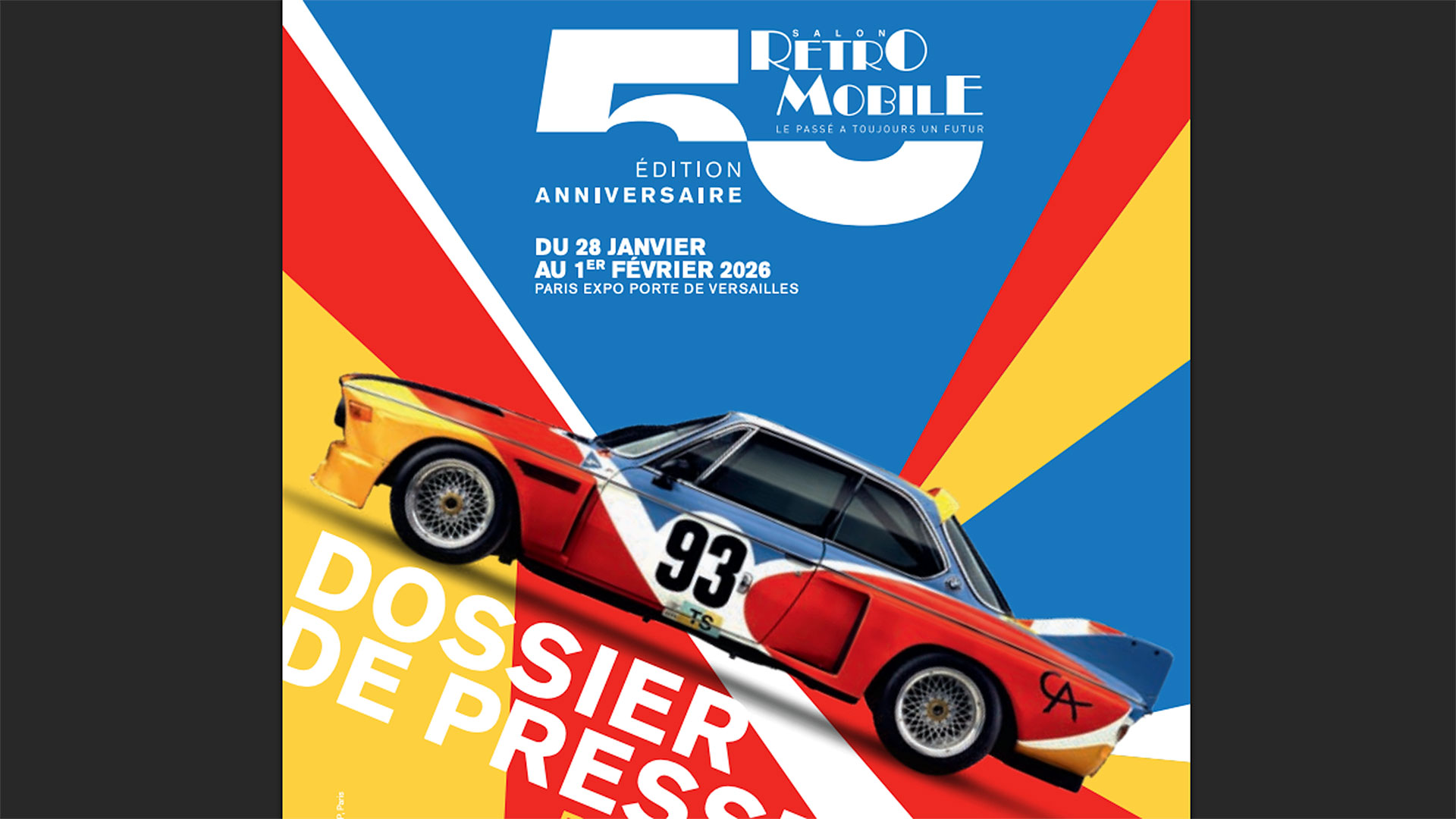 BMW Art Car Collection heads to Paris for Retromobile