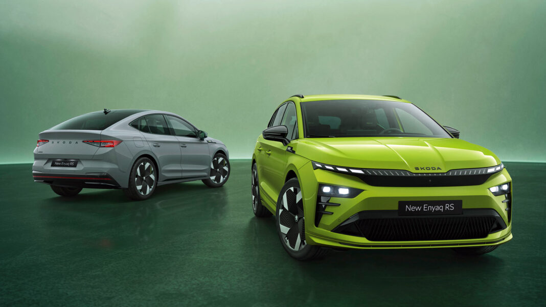 Skoda Enyaq VRS Electric SUV Gets A Go faster Makeover skoda-enyaq-vrs-electric-suv-gets-a-go-faster-makeover