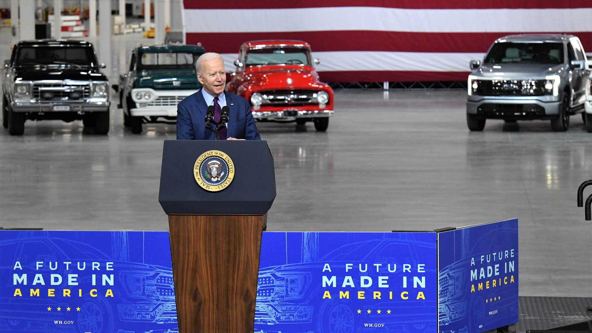 President Biden visits Ford’s Rouge Electric Vehicle Center