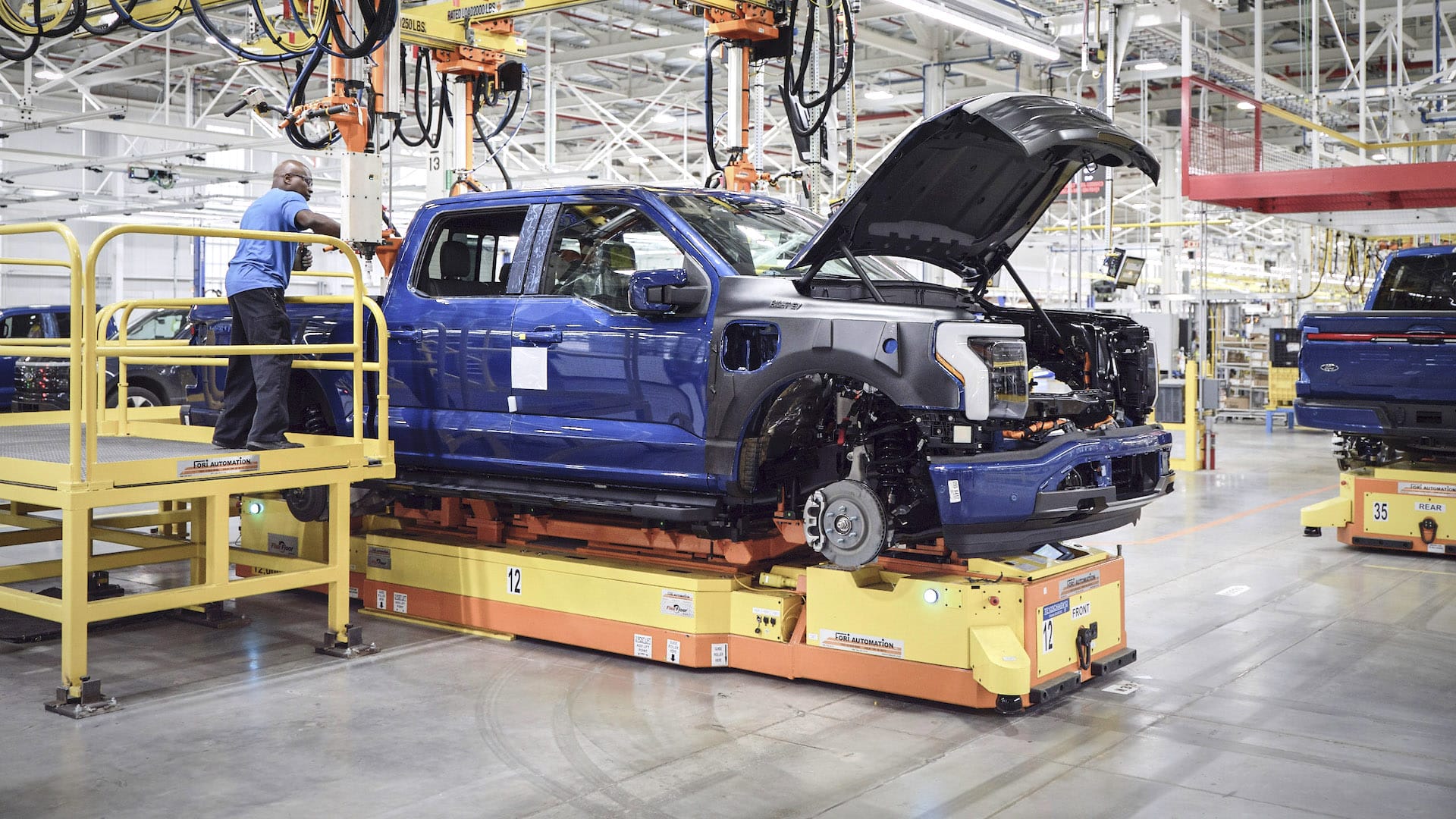 A factory as high-tech as the F-150 Lightning itself