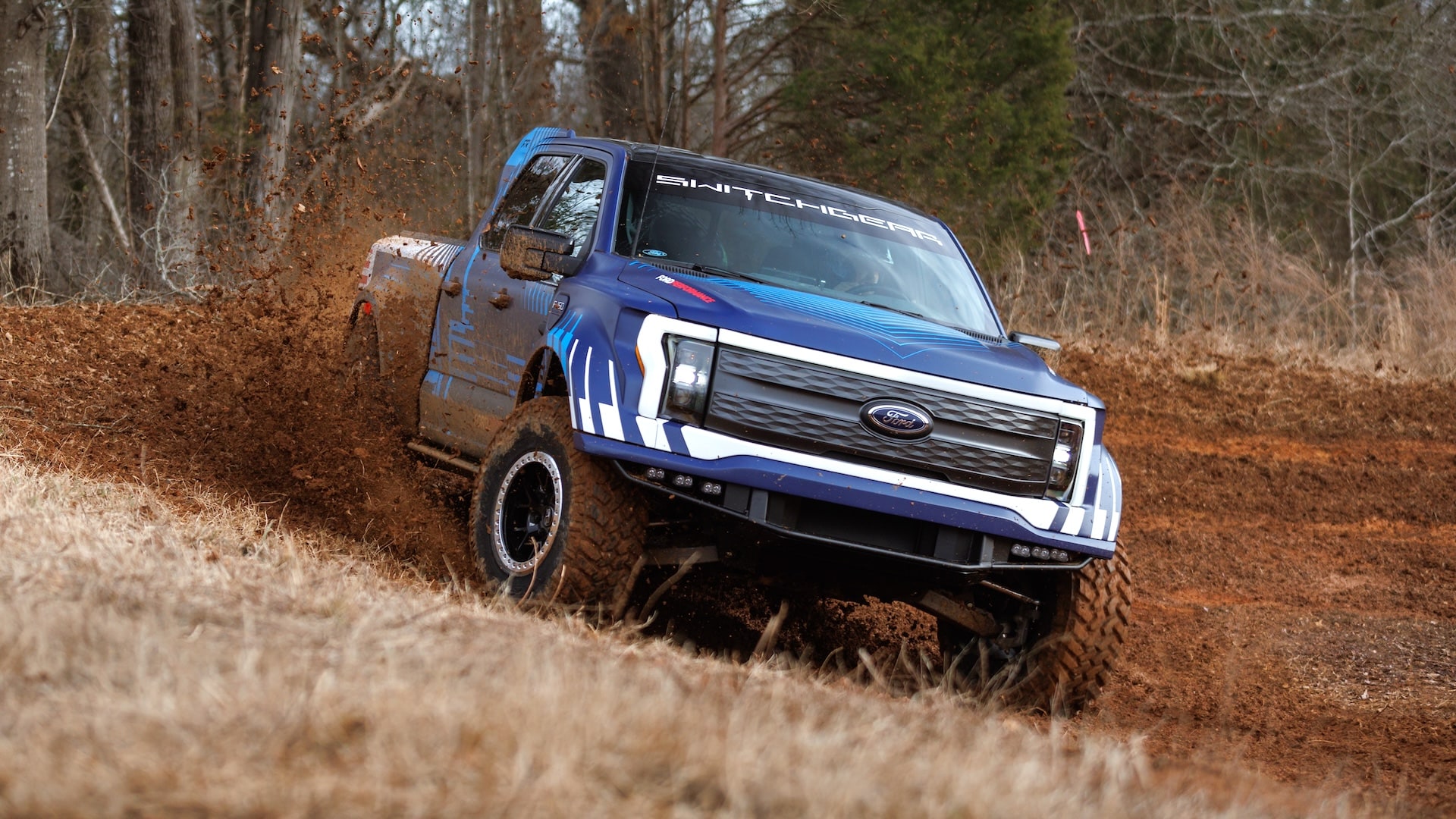 Switchgear concept sends F-150 Lightning off-road