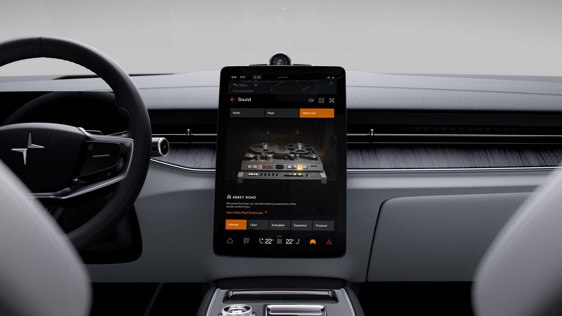 Volvo Polestar Abbey Road Sound Mode