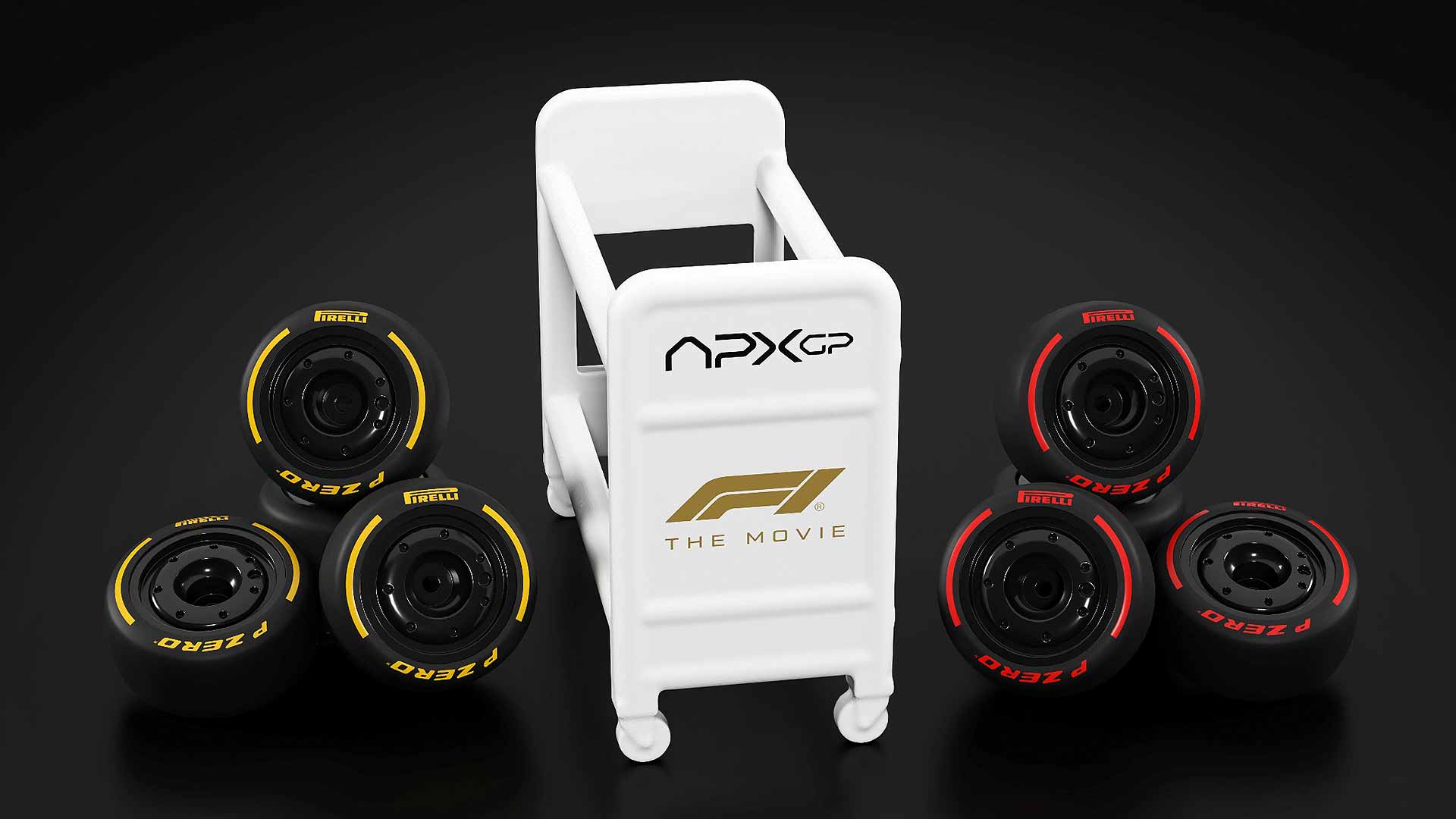 Hot Wheels F1 the Movie die-cast car