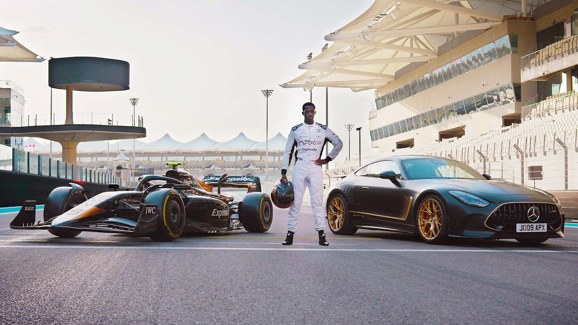 From the pit lane to the public road