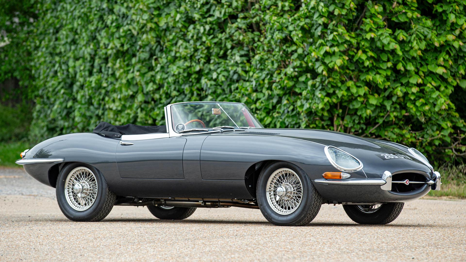 1961 Jaguar E-Type Series 1 3.8-Litre Roadster – Unsold