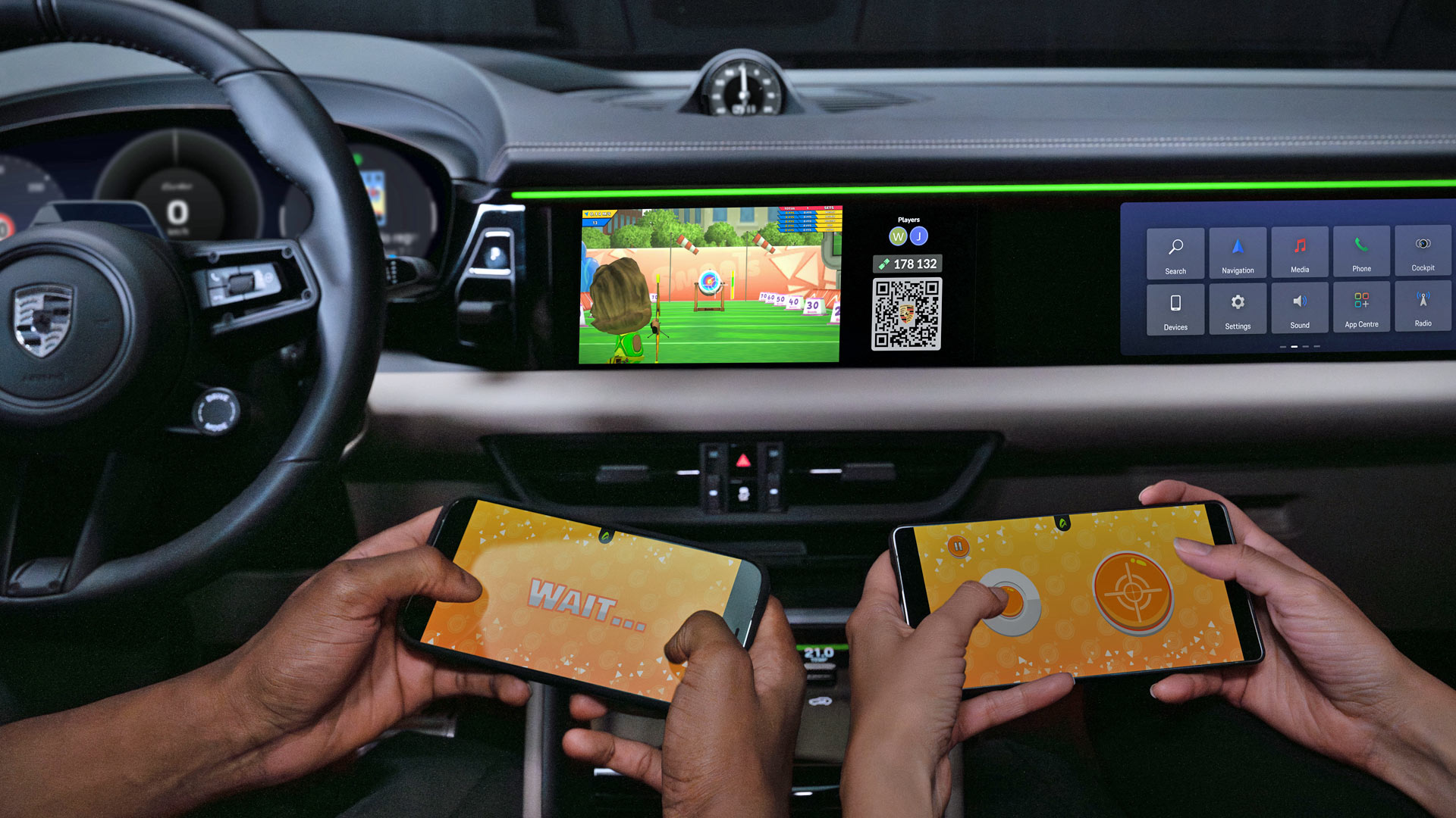 Porsche Macan AirConsole Gaming