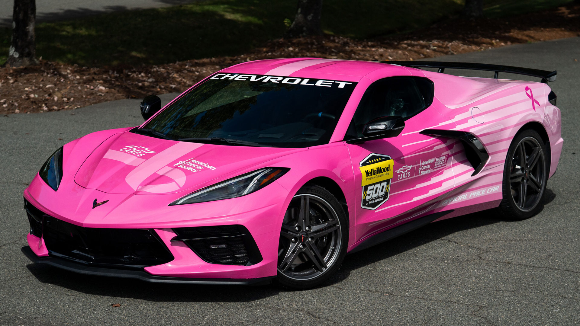 Chevrolet is celebrating 15 years of involvement of supporting the American Cancer Society with the pink Corvette