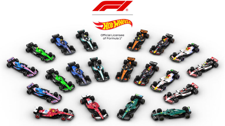 Hot Wheels models now cover the full 2025 Formula 1 grid