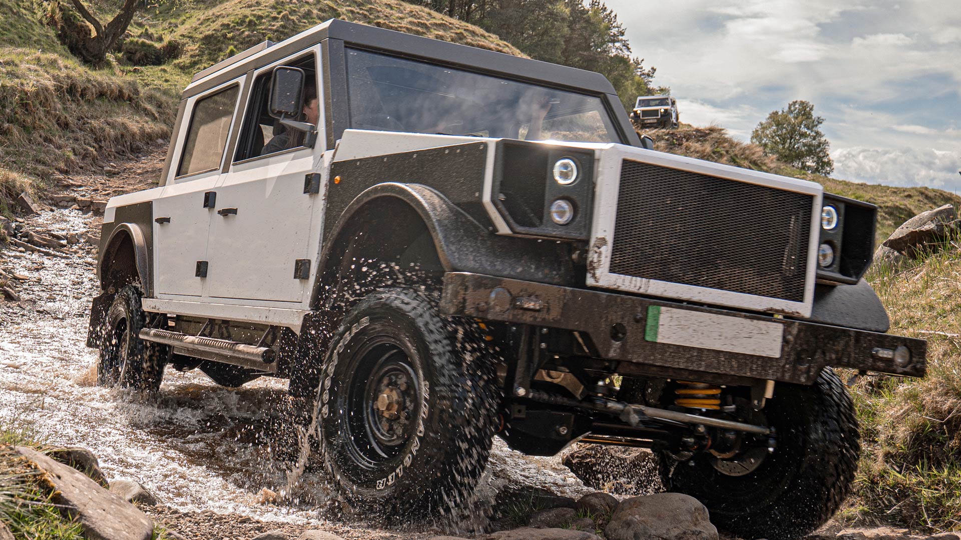 The Scottish-built Munro EV M-Series all-electric 4x4 is aimed at customers in the mining, defence, and construction sector