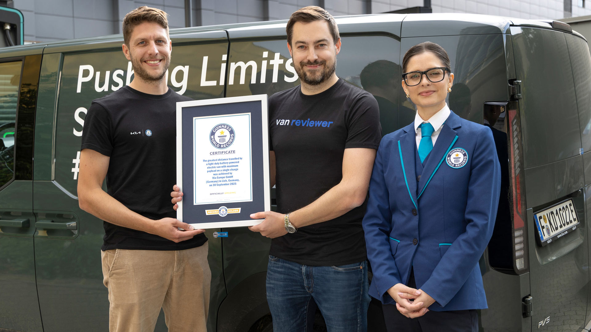 Kia PV5 Van Guinness World Record