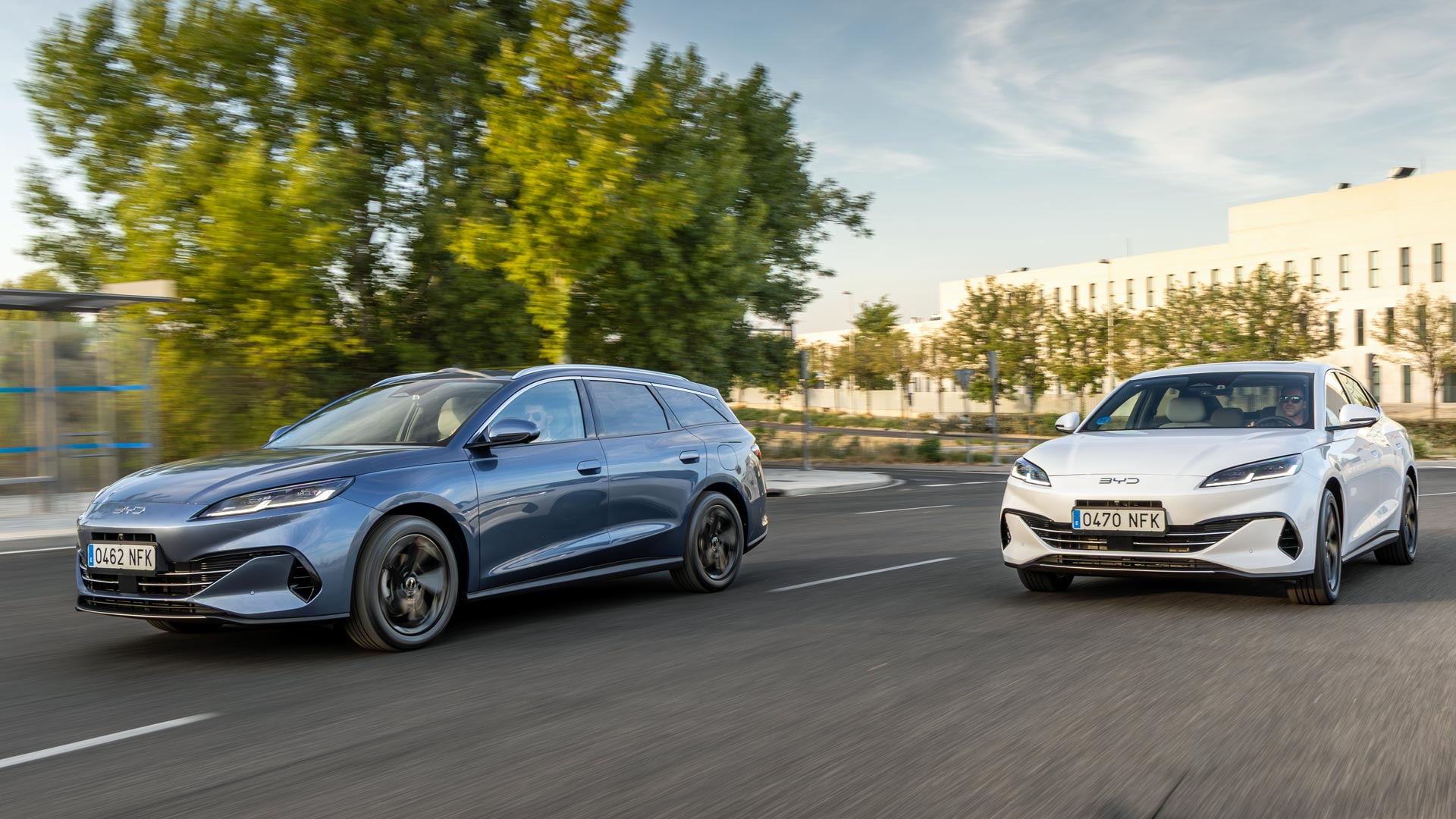 The BYD Seal 6 DM-i will cost from £33,390 in saloon form, with the estate model beginning at £34,990