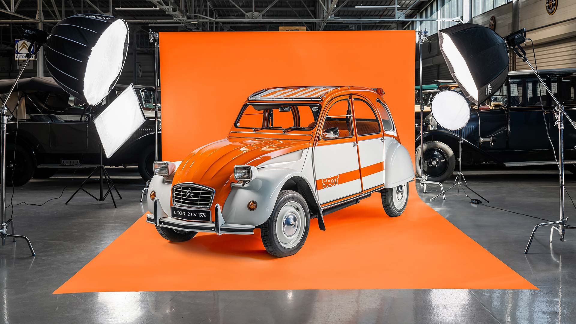 Cars of many colours