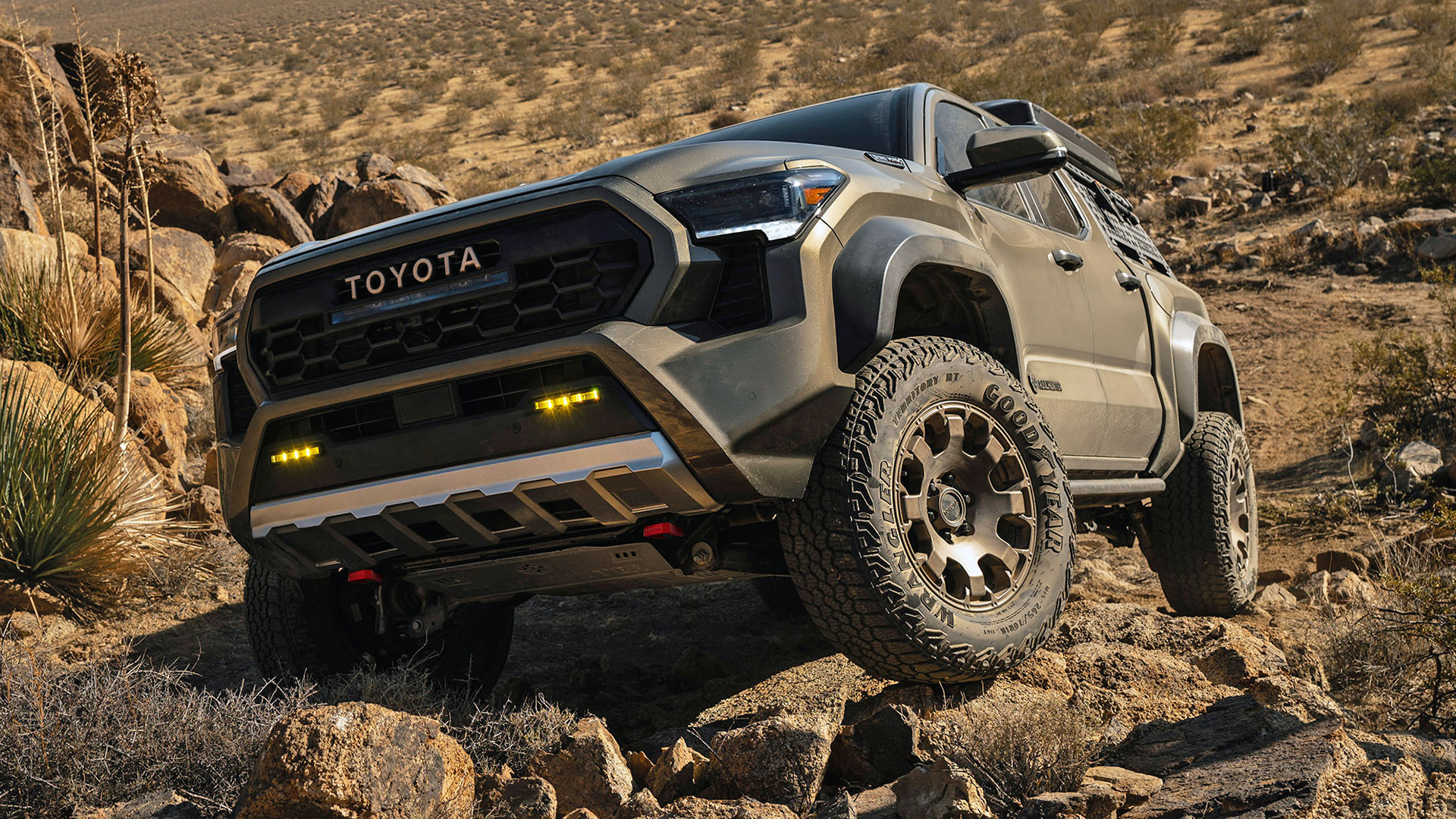 The Texas Auto Writers Association praised the Toyota Tacoma Trailhunter for its ability on- and off-road