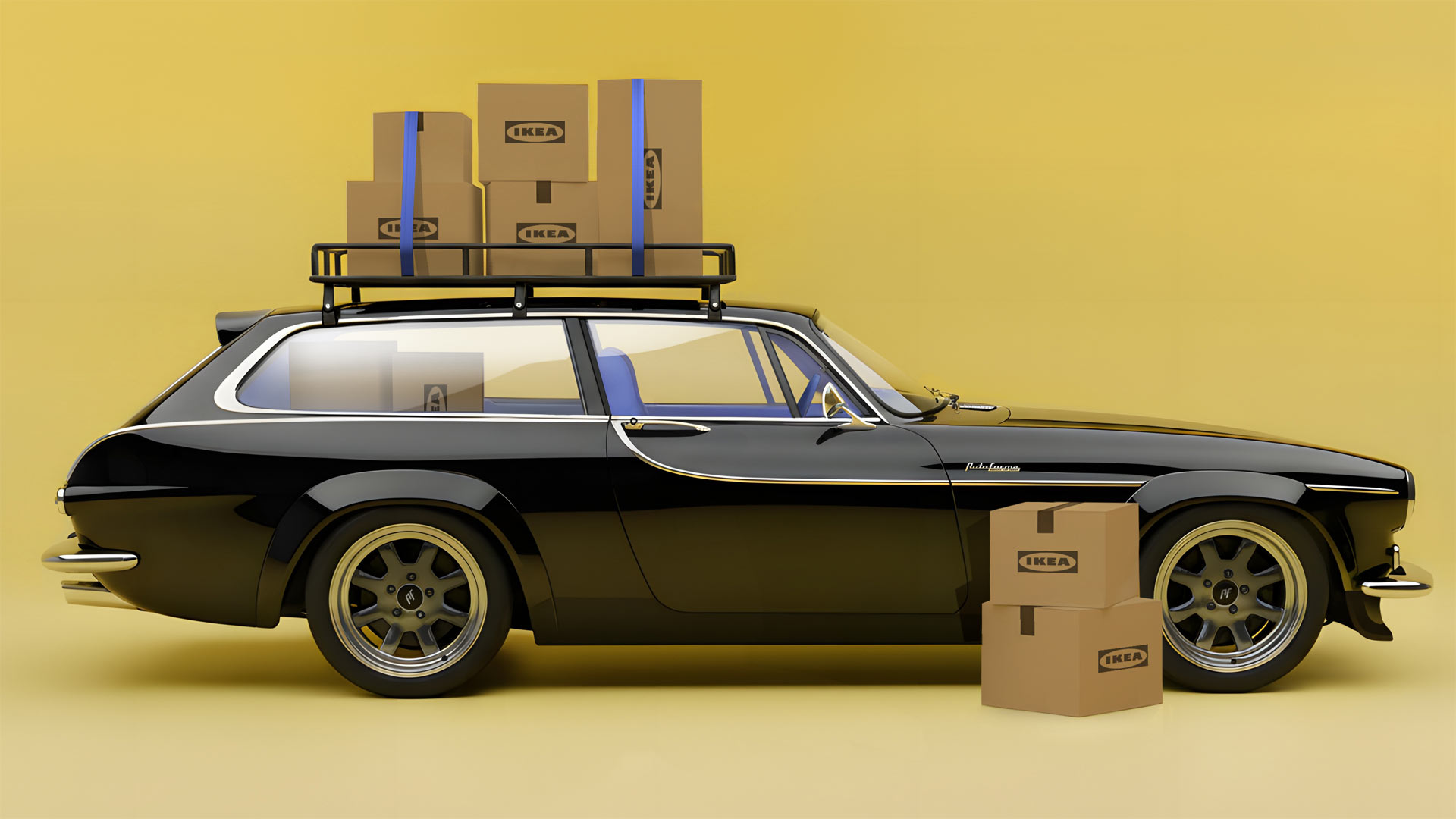 Autofarma Norrsken Volvo P1800ES