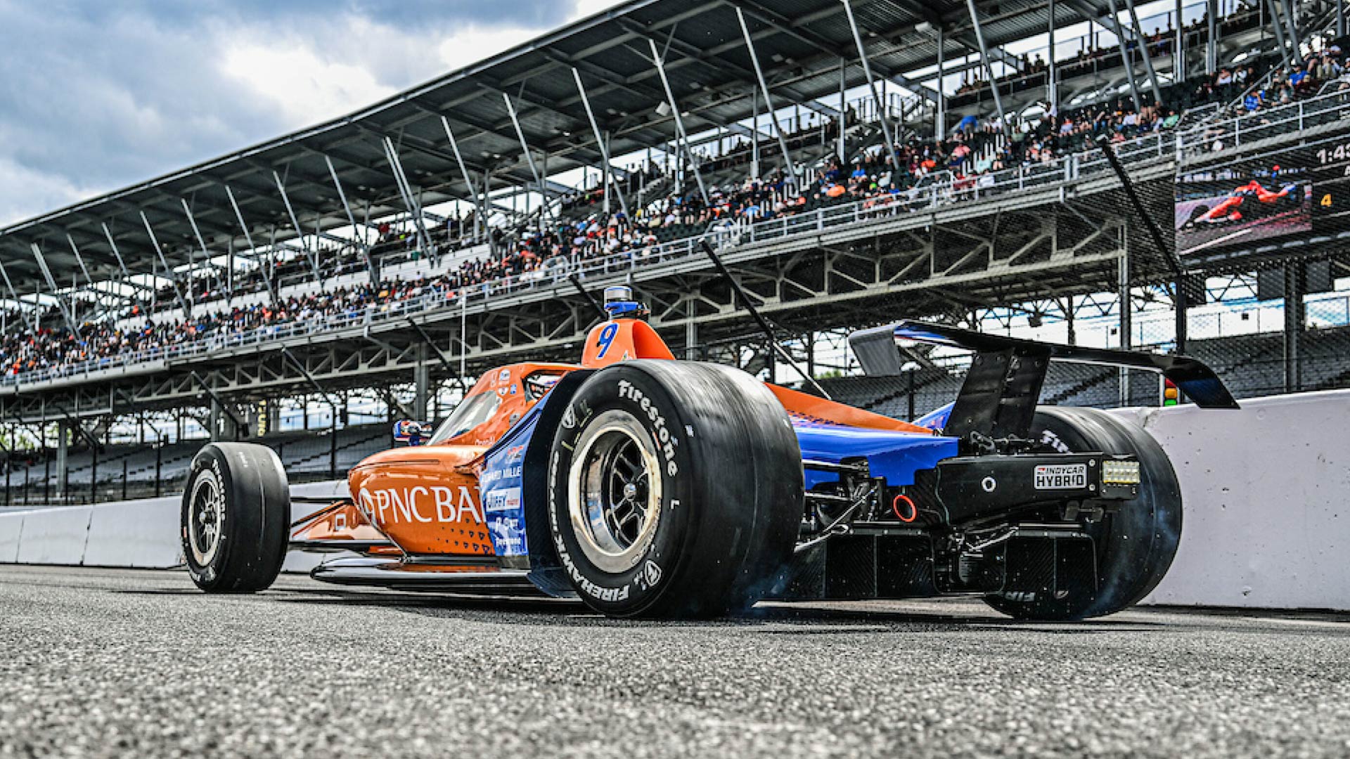 How does IndyCar make use of hybrid powertrains?