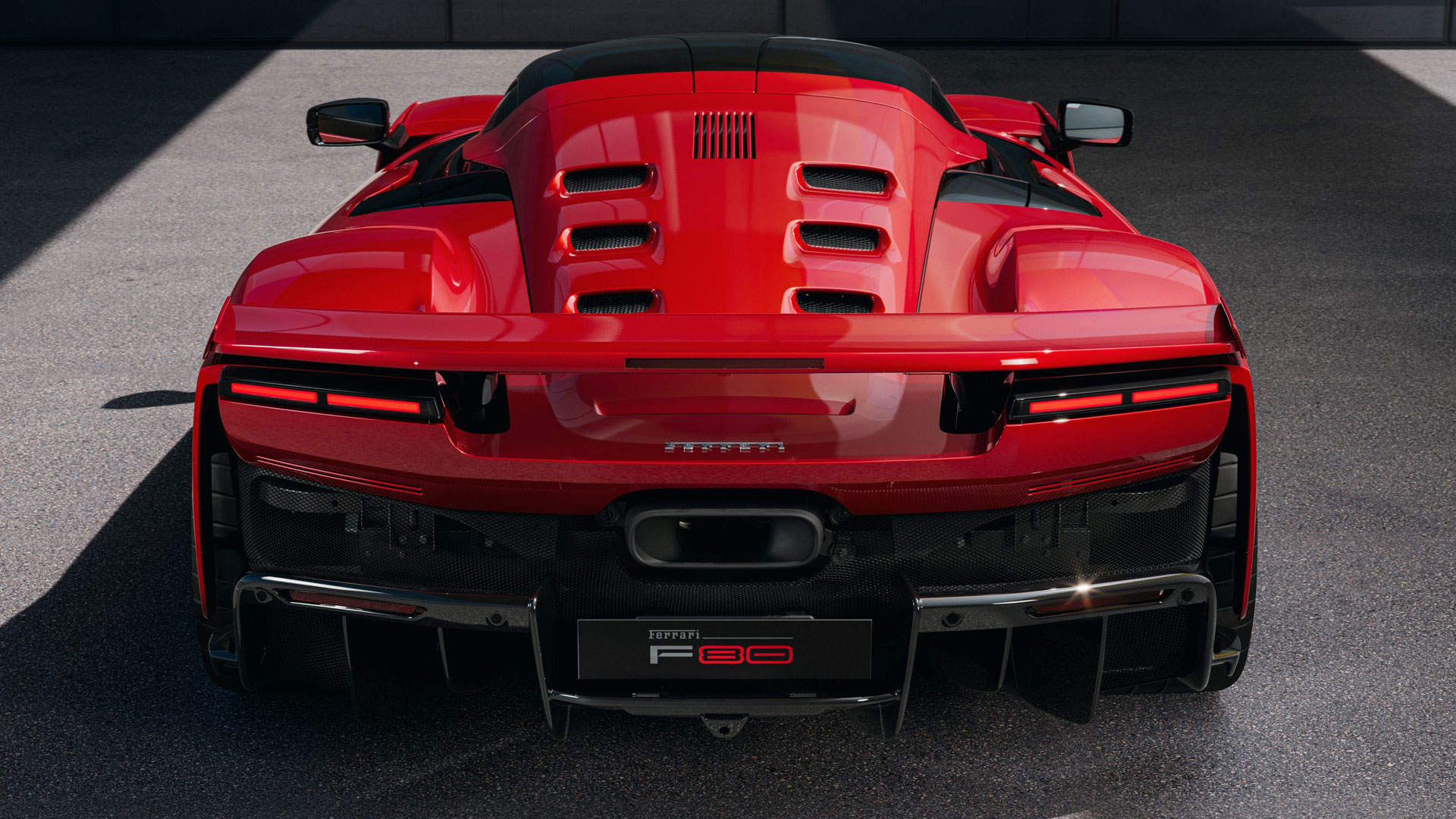 Ferrari F80 FER Number Plate