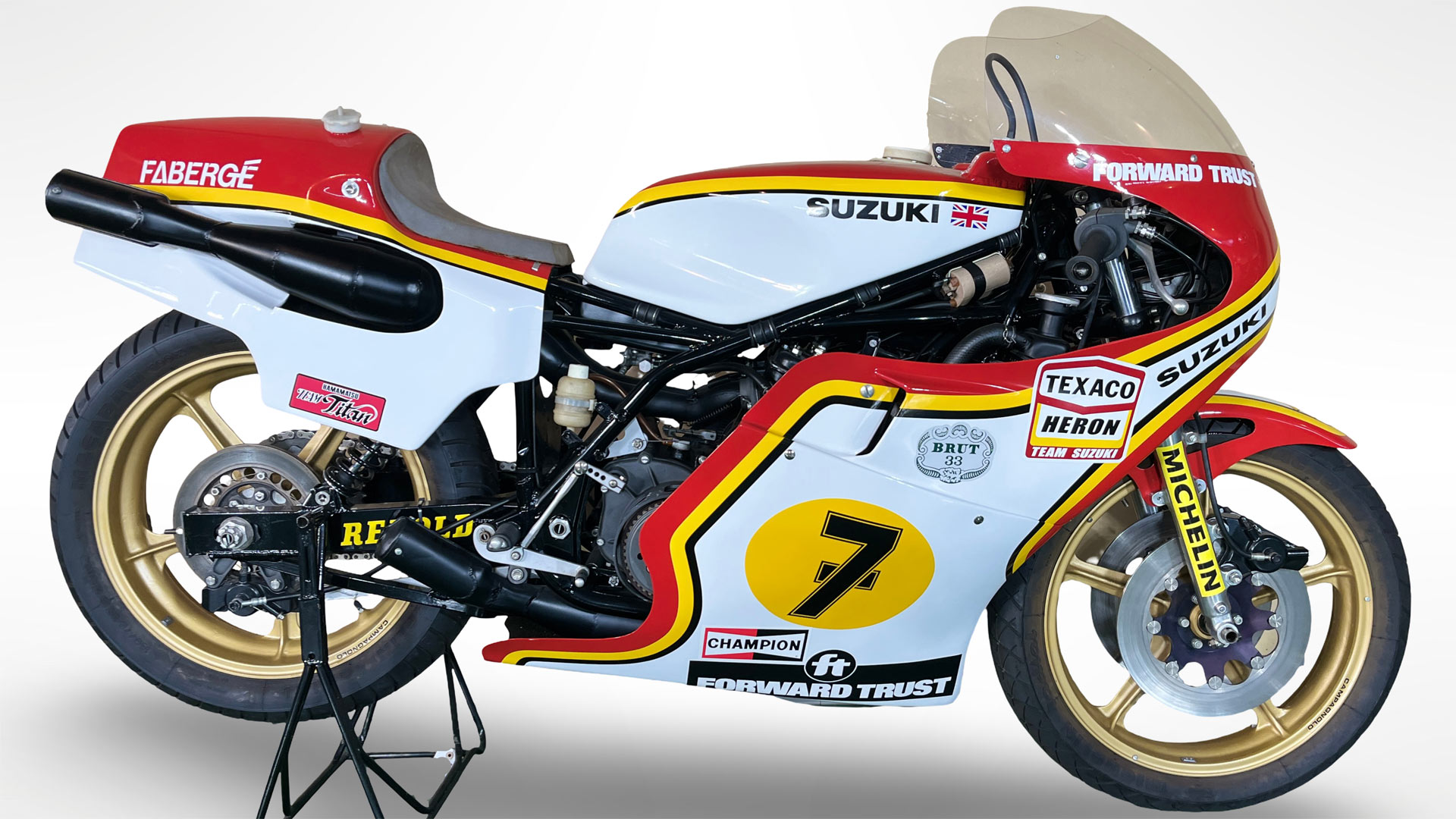 Barry Sheene 1977 Suzuki RG500 XR14