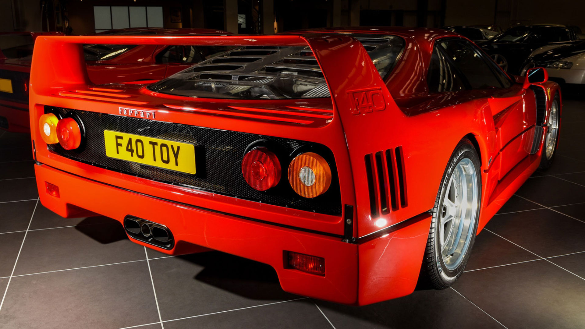 Ferrari F80 FER Number Plate