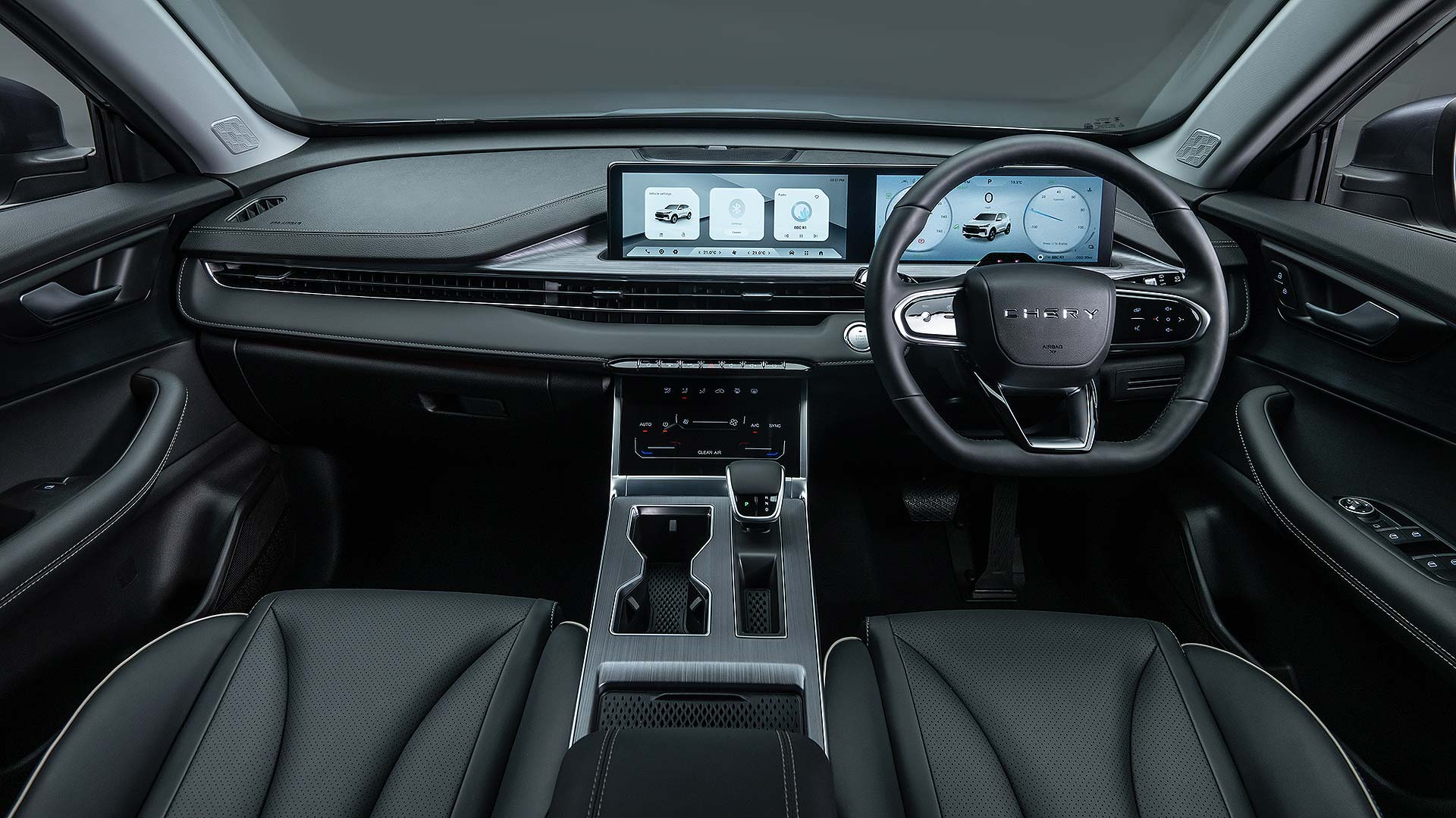 Chery Tiggo 4 hybrid interior