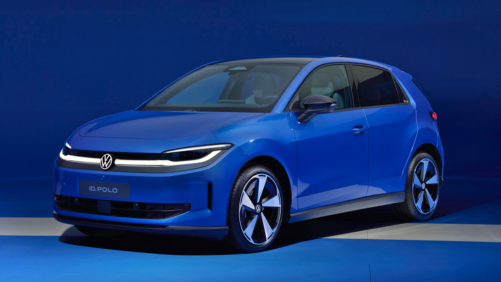 Three powertrain options will be offered for the new ID. Polo, with Volkswagen to add a sporty GTI-badged version next year