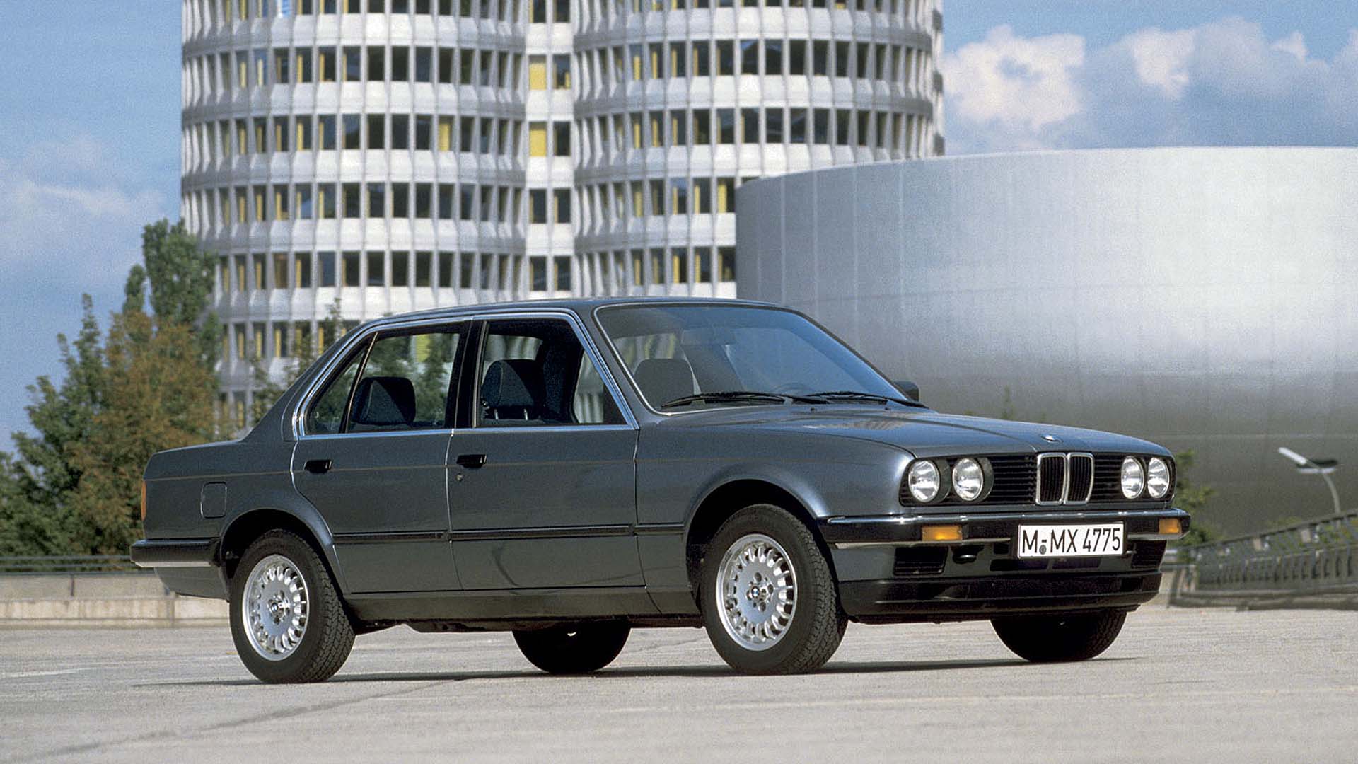 1983 BMW E30 3 Series: Four-door arrives