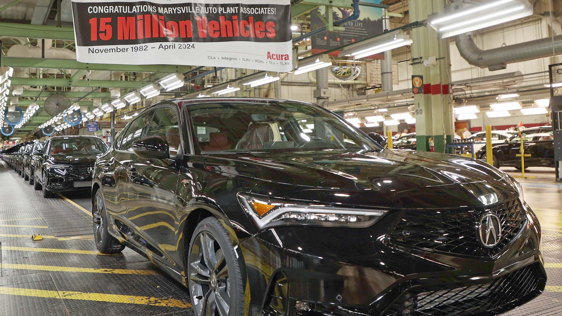 Honda Marysville makes 15 millionth vehicle