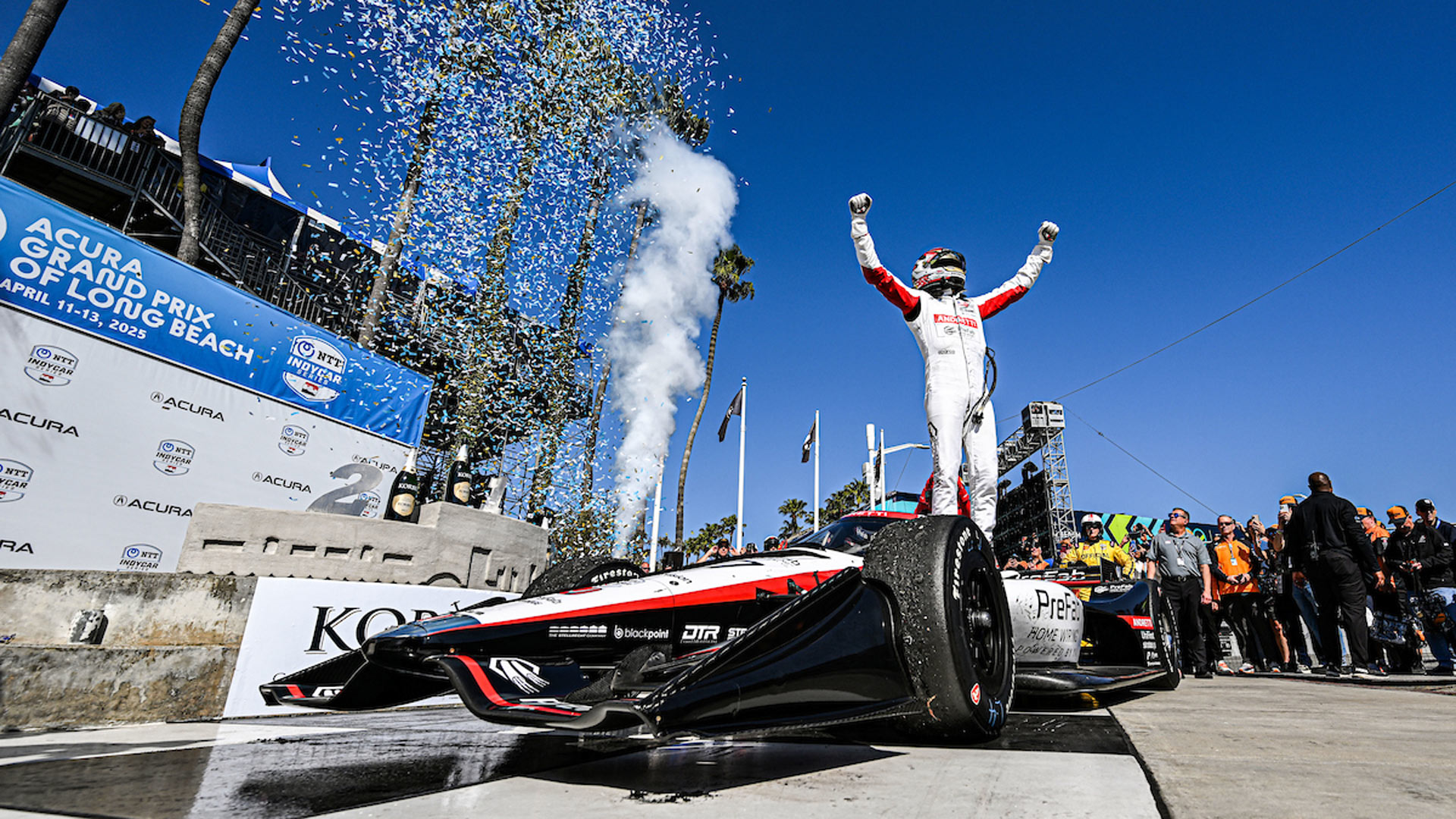 Honda power wins the Acura Long Beach Grand Prix