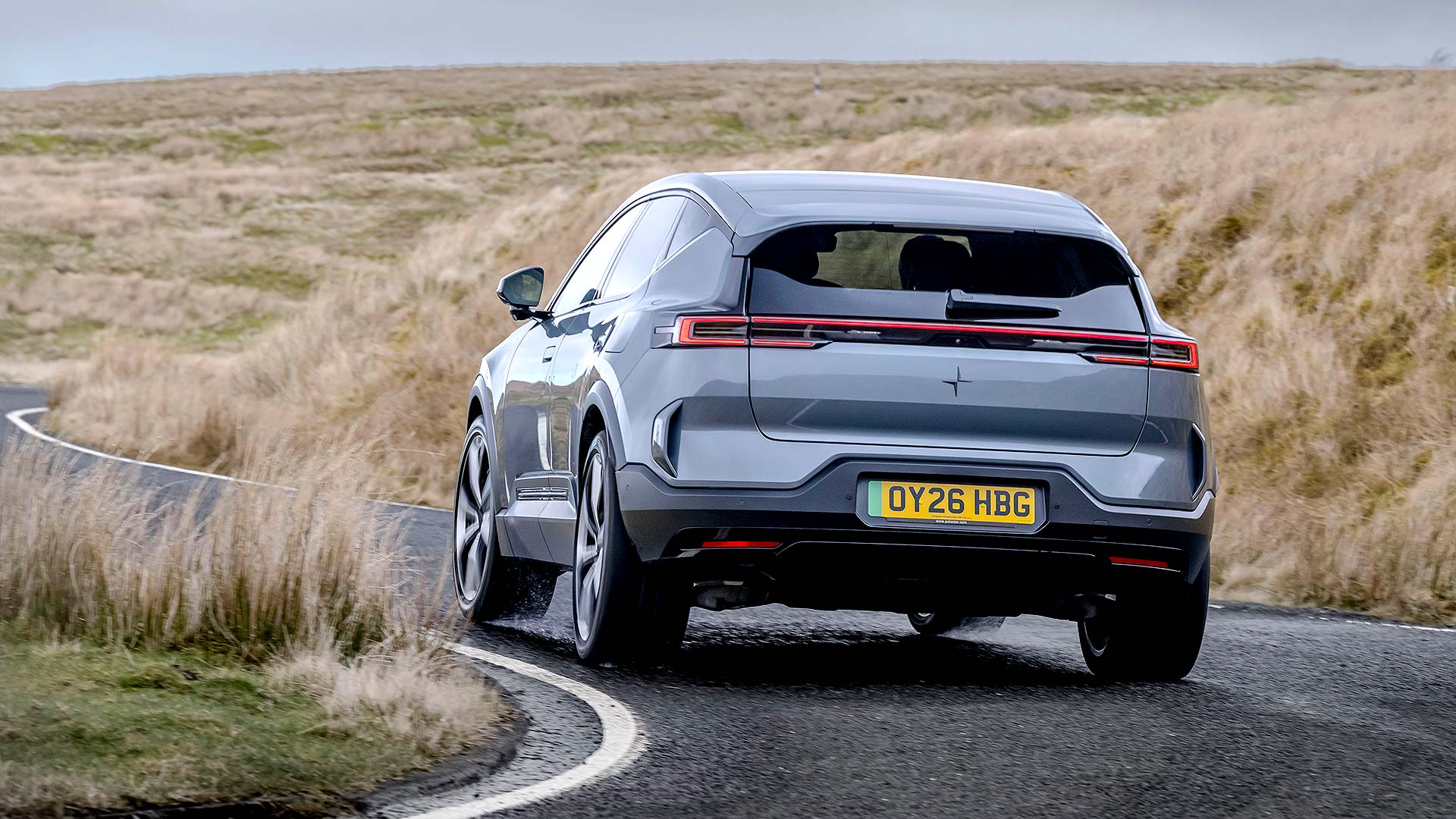 2026 Polestar 3 rear cornering