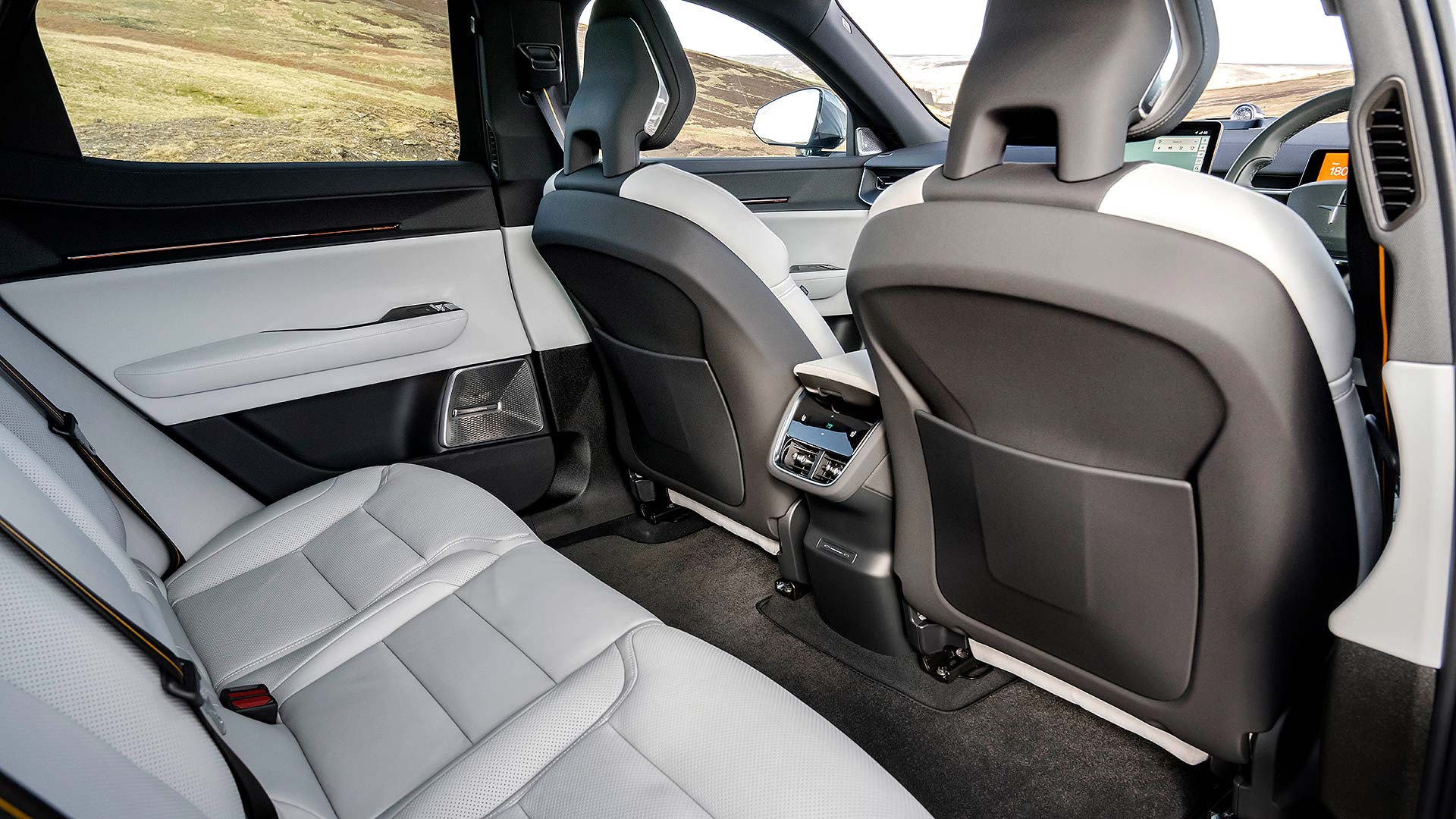 2026 Polestar 3 rear seats