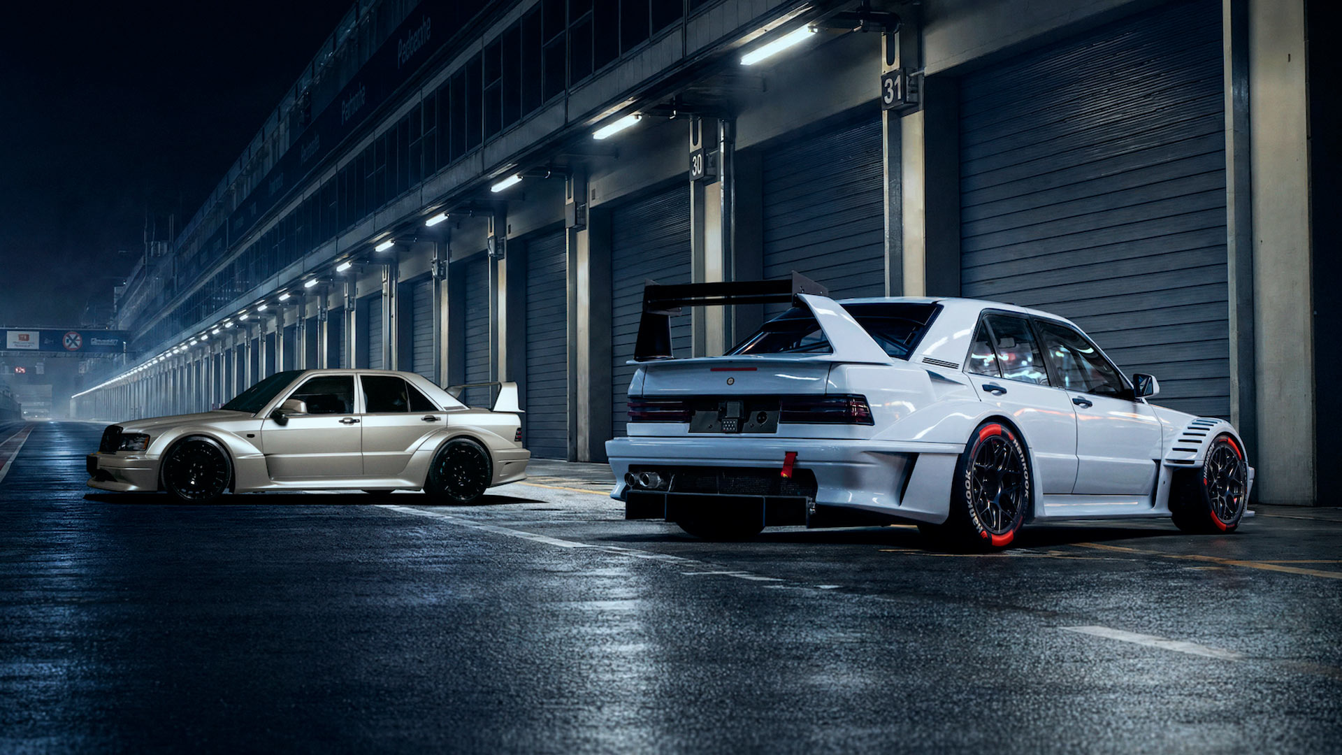 The HWA Evo.R race car will be in action this weekend, competing in the 2026 ADAC Ravenol Nürburgring 24 Hours