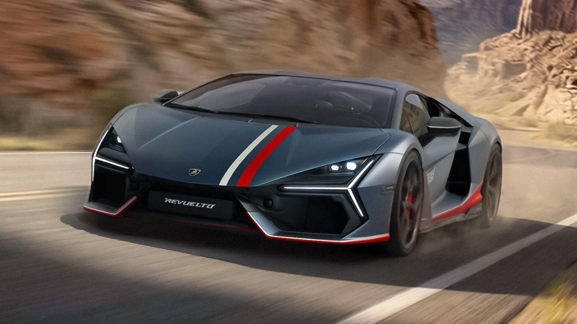 Originally launched in 2023, the Lamborghini Revuelto features a hybrid-assisted V-12 engine with 1,015 horsepower