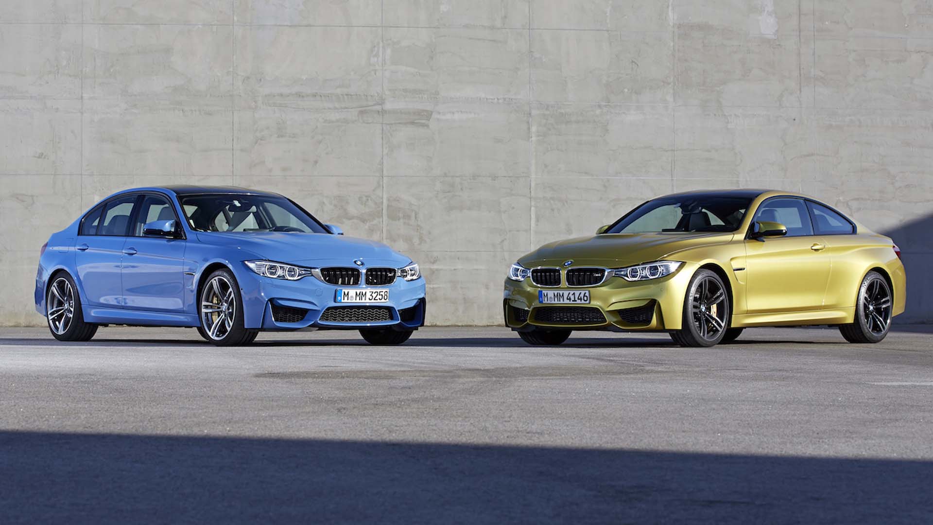 2014 BMW F80 M3 Sedan and F82 M4 Coupe 