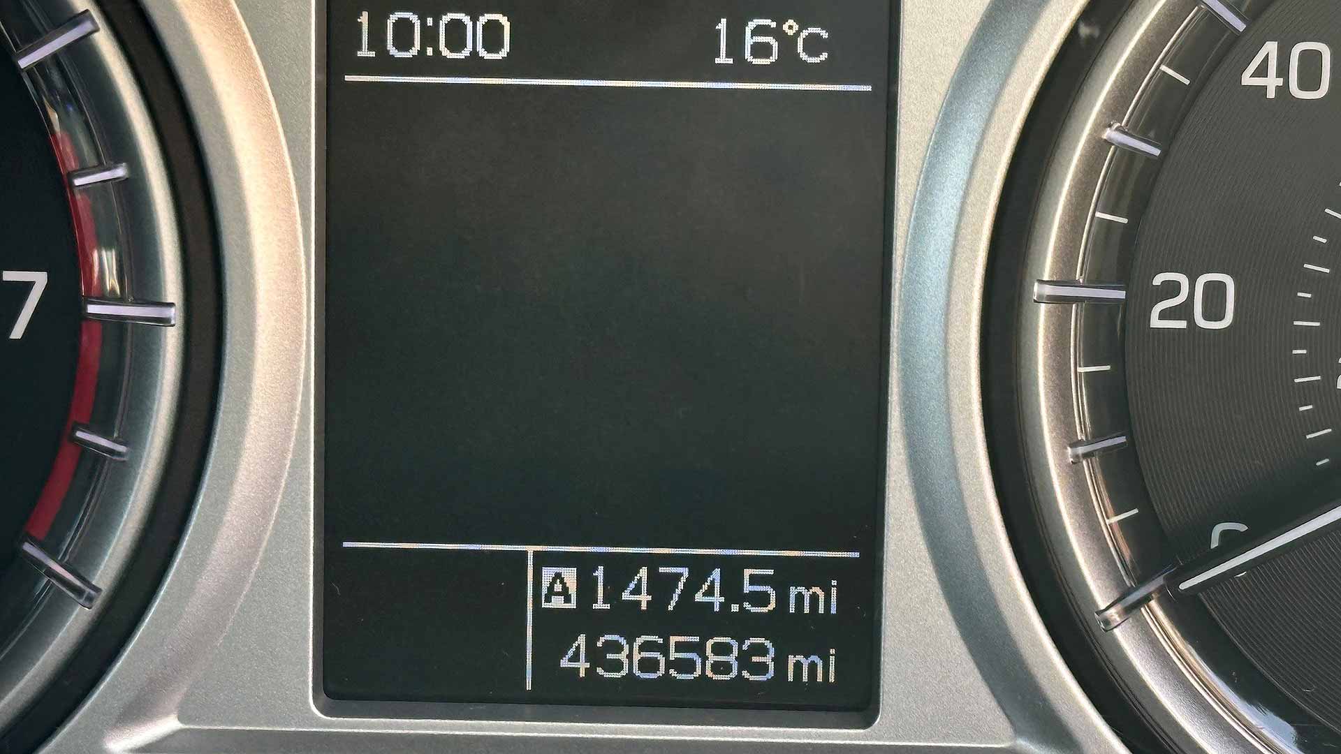 Suzuki Vitara record UK mileage