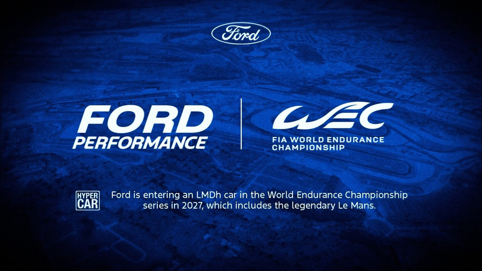 Ford to fight for outright Le Mans glory again in 2027