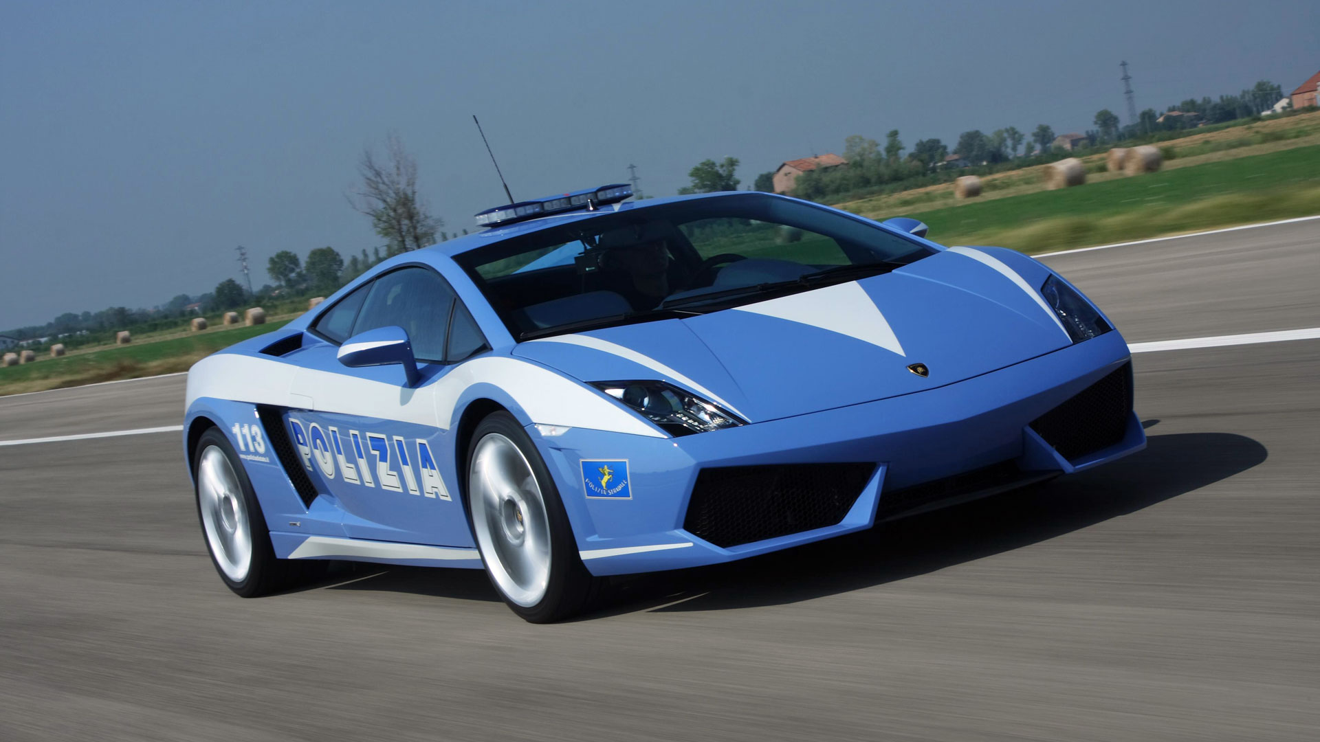 Italian Police Lamborghini Temerario