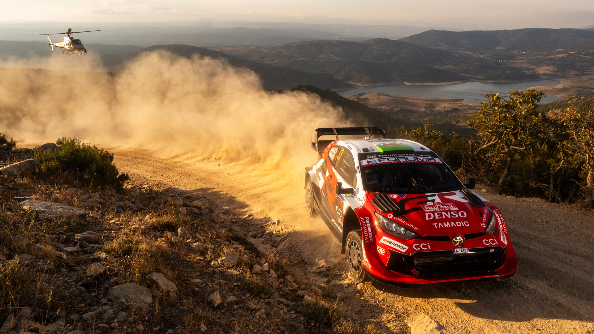 Britain’s Elfyn Evans wins the World Rally Championship